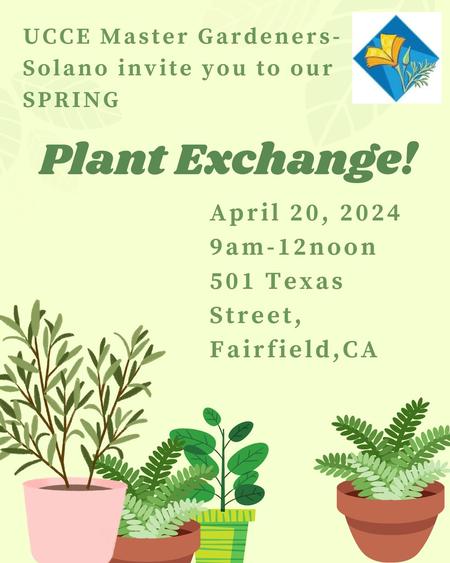 Apr 20-Spring Plant Exchange