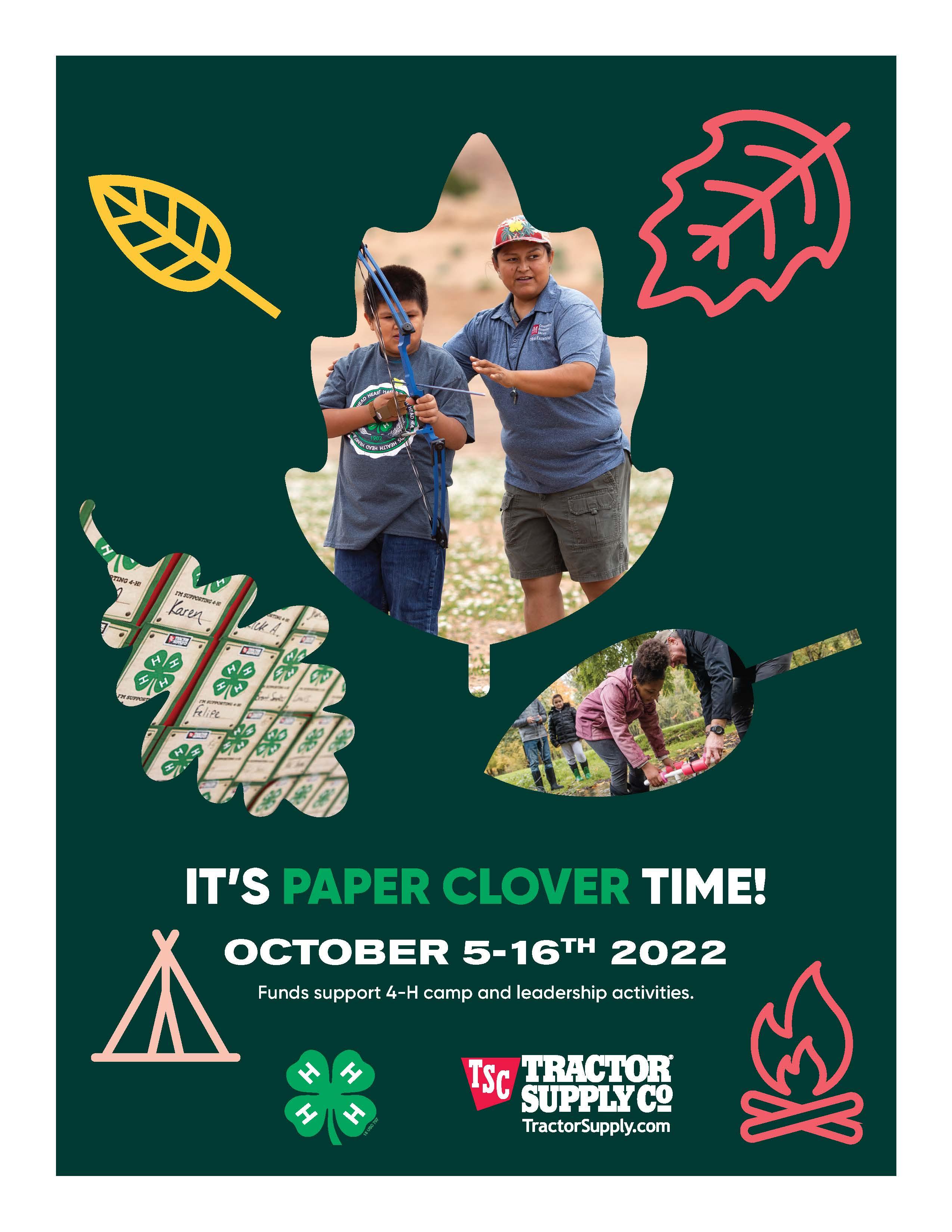 Fall 22 Paper Clover Campaign Sign Up