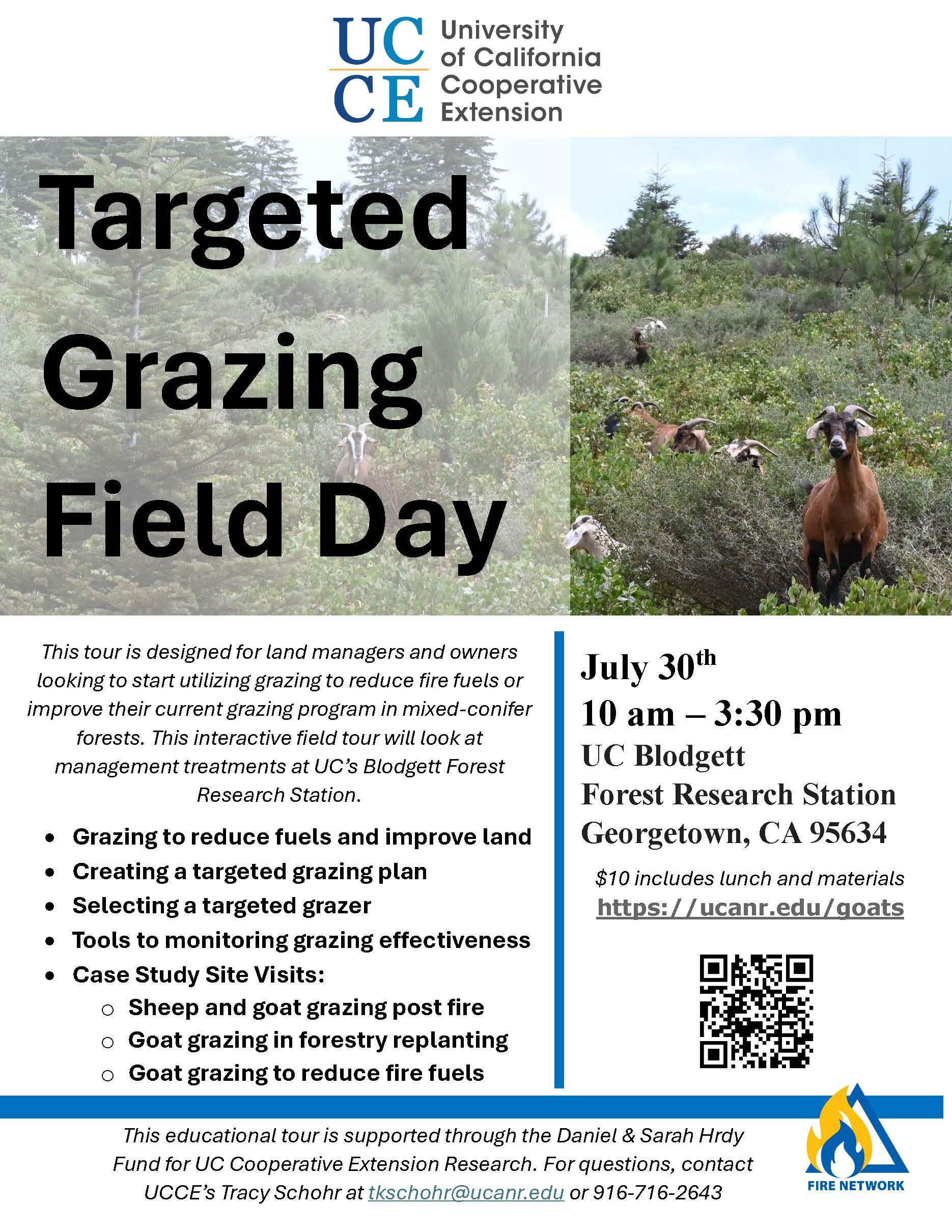 Targeted Grazing Field Day 2024