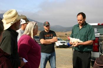 On-farm pasture poultry shortcourse, Hicks Valley, 2017