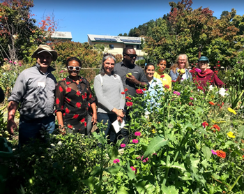 Community Garden Tour, Fairfax, 2019