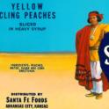 Santa Fe yellow cling peaches