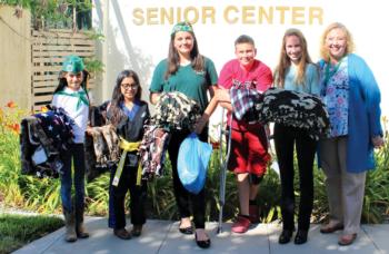 Conejo Simi Club youth made and donated 51 blankets for wheelchair-bound Simi Valley seniors