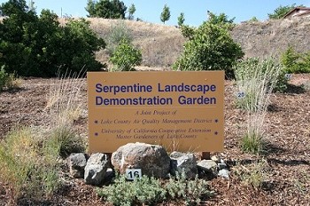 Serpentine Demonstration Garden -
Agricultural Center, Lakeport