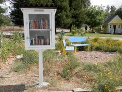 Little Free Library Madera garden