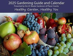 Front Cover for the 2025 Gardening Guide and Calendar